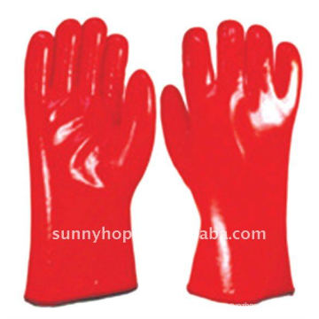 Fluoreszierenden PVC-Handschuh